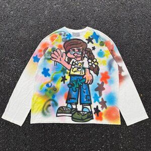 Women's White Long Sleeve